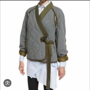 3.1 Phillip Lim Utility Ripstop Kimono Jacket, Sz Xs